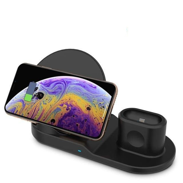 3-in-1 Wireless Charging Dock Gadget-4