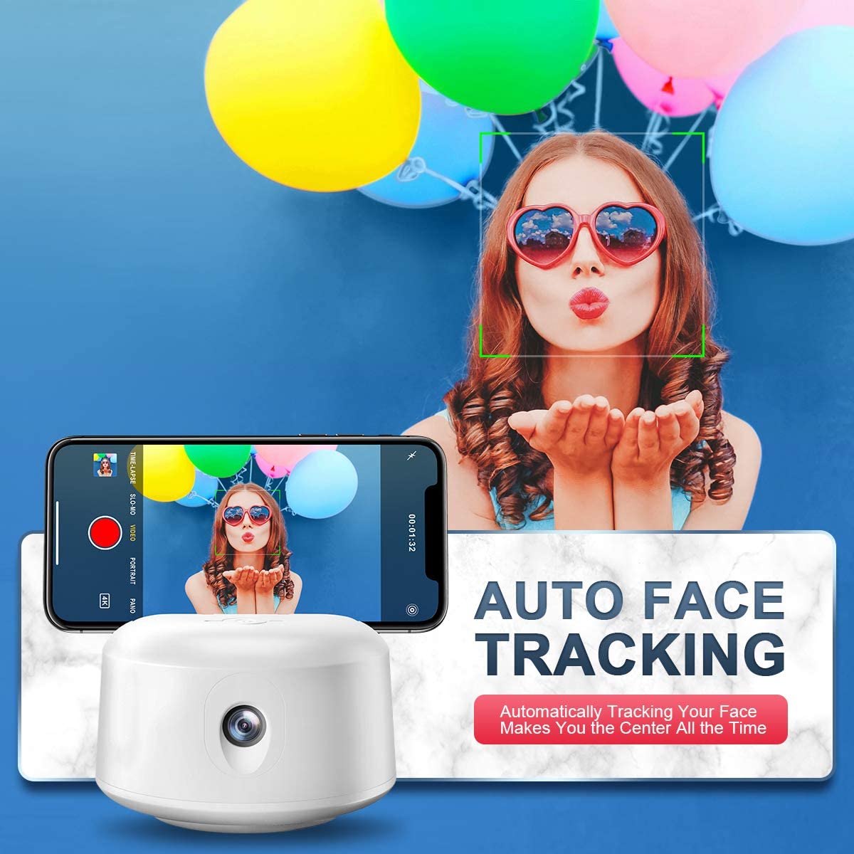 Smart Face Tracking Phone Holder Gadget-4
