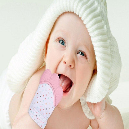 Baby Teething Glove – Soothing Mitten Toy Baby Essentials-4