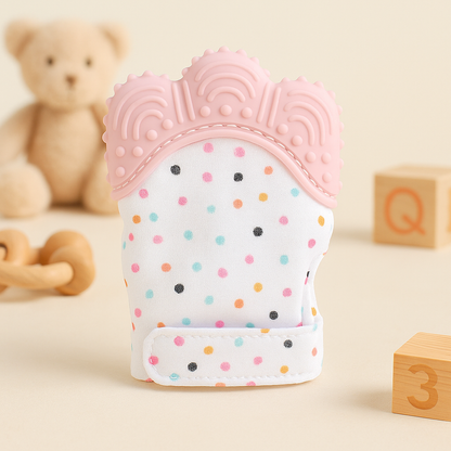 Baby Teething Glove – Soothing Mitten Toy Baby Essentials-4