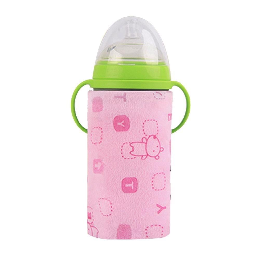 Portable USB Baby Bottle Warmer Milk & Water Heating Baby Essentials-4