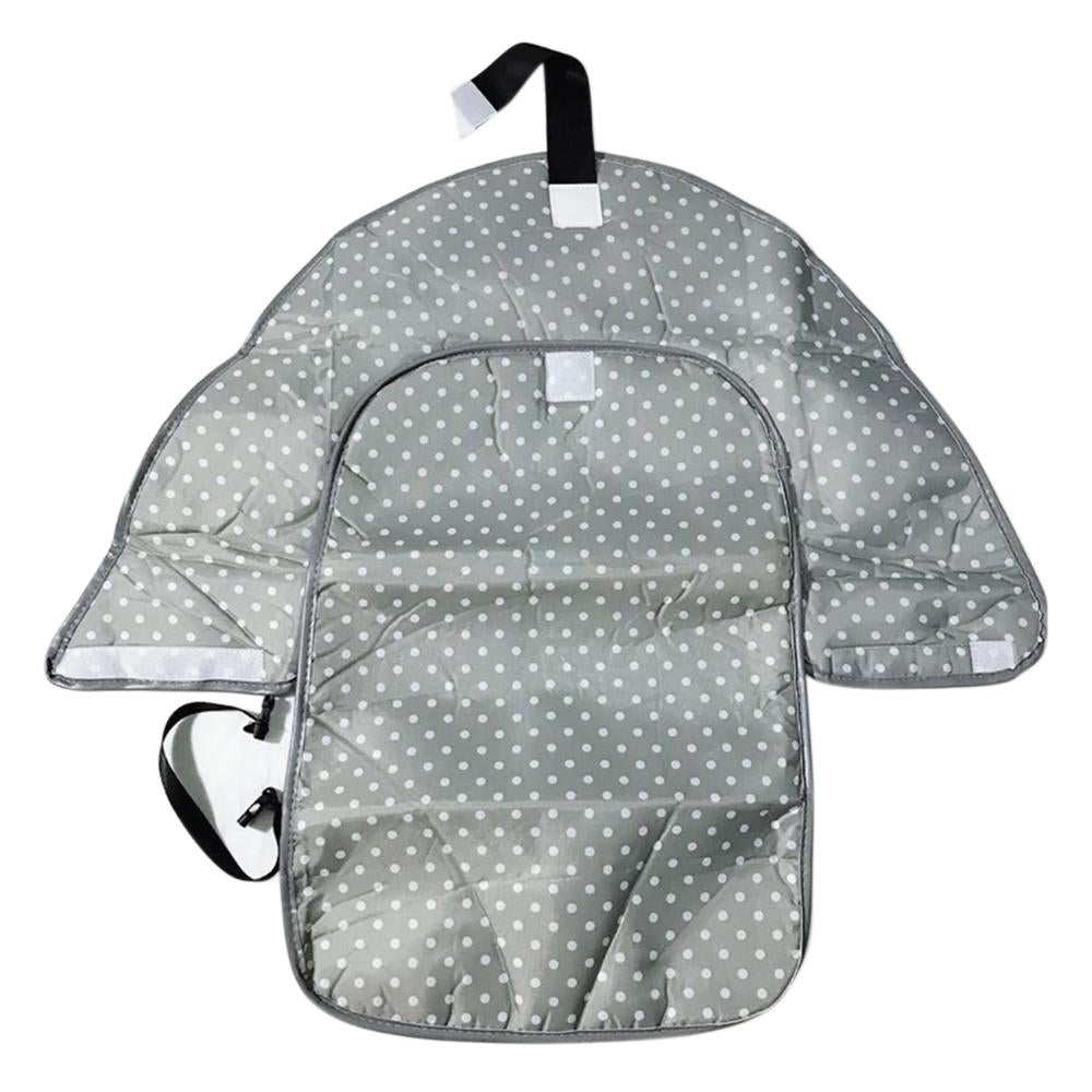 3-in-1 Foldable Diaper Bag with Crib Baby Essentials-4